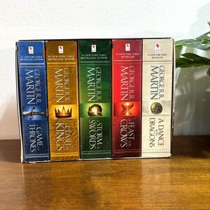 Game of Thrones A Song of Ice and Fire 5 Book Box Set George R R Martin